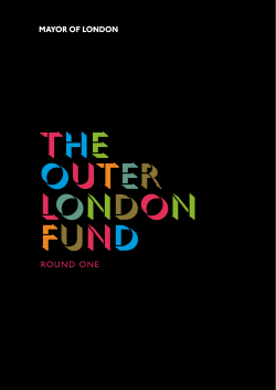 Outer London Fund Round One Prospectus