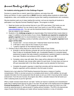 Summer Reading at Skyview! - Methacton School District