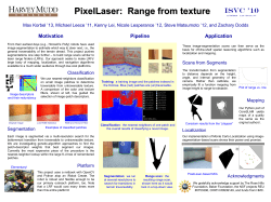 PixelLaser: Range from texture
