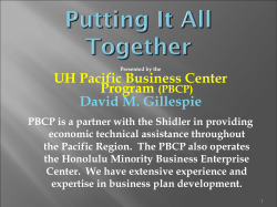 Putting It All Together