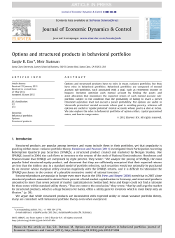 Options and structured products in behavioral portfolios