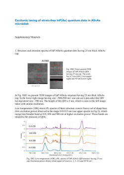 Excitonic lasing of strain-free InP(As) quantum dots