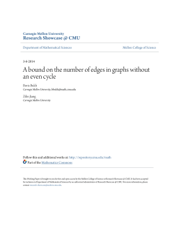 A bound on the number of edges in graphs