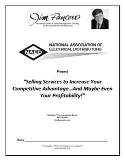 NAED Regionals Workbook 2013-2014