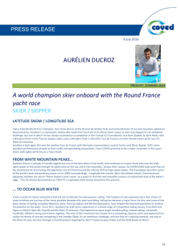 AUR&Eacute;LIEN DUCROZ A world champion skier