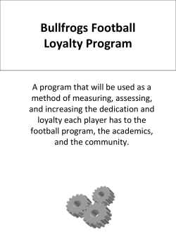 Loyalty Program