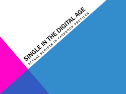 feature. Do single Facebook users post