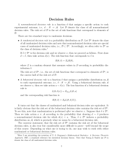 Decision Rules - EnriqueAreyan.com