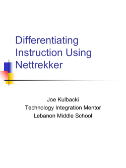 nettrekker - jkulbackieportfolio