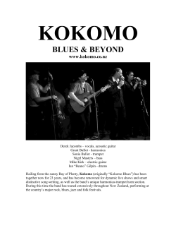KOKOMO - A BRIEF LOOK