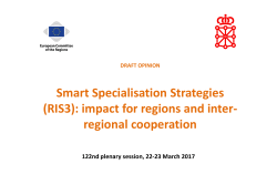 Opinion from Committee of the Regions on