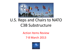 US Reps and Chairs to NATO C3B Substructure