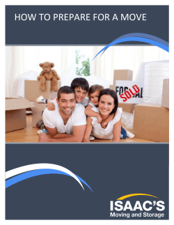 How to Prepare for a Move