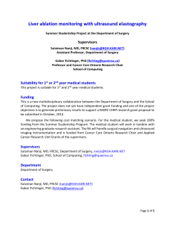 Suitability for 1 st or 2 nd year medical students