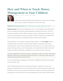 HowandWhentoTeachMoneyManagementtoYourChildren