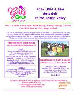 2016 LPGA-USGA Girls Golf of the Lehigh Valley