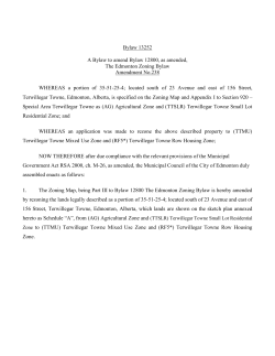 13252by - City of Edmonton