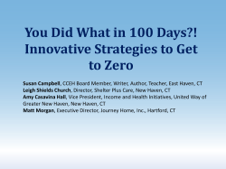 100 Day Challenges: Innovative Strategies to Get to Zero