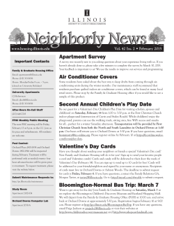 Apartment Survey Air Conditioner Covers Second Annual Children`s