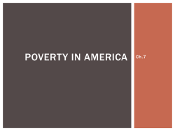 Poverty in America
