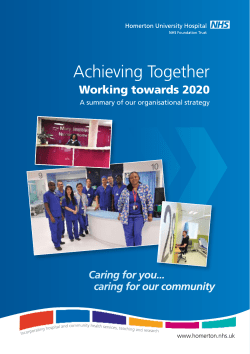 Achieving Together - Homerton University Hospital