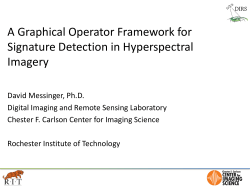 Graph Theory Approaches to Spectral Image Analysis