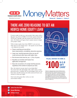 there are zero reasons to get an hebfcu home equity loan