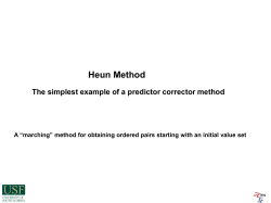 Heun Method