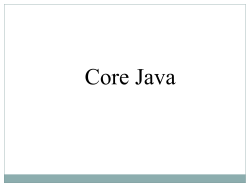 Statements in Java