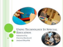 Special Education Technology