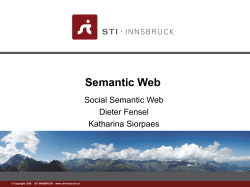 Social Semantic Web - Teaching-WIKI