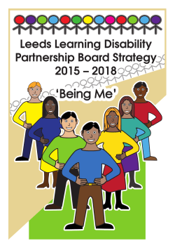 Learning Disability Partnership Board Strategy 2015