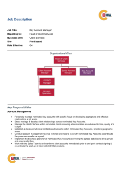 Key Working Relationships