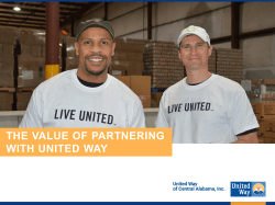 The Value of United Way