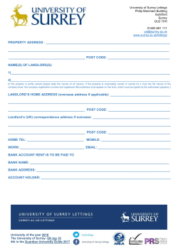 New property registration form