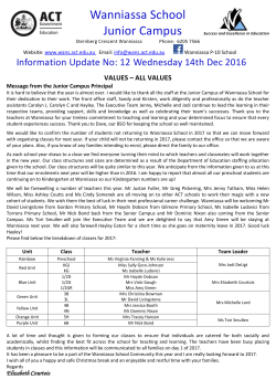 JC No. 12 Week 10 Term 4 2016