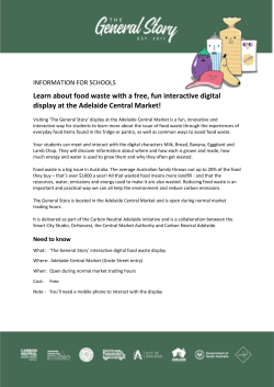 Learn about food waste with a free, fun interactive digital display at