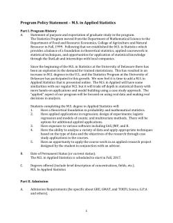 APP-STAT-2016--Polic.. - University of Delaware