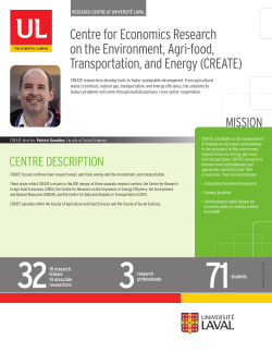 Centre for Economics Research on the