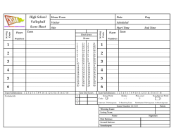 Scoresheet