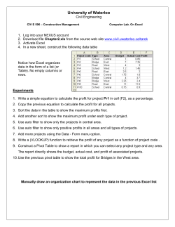 Computer Labs - Civil and Environmental Engineering