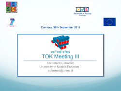 Presentation by prof. Cotroneohot!