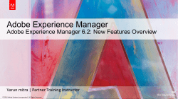 Adobe Experience Manager 6.2: New Features Overview