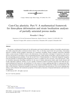 Cam-Clay plasticity. Part V: A mathematical framework for three