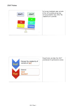 2SAT Notes