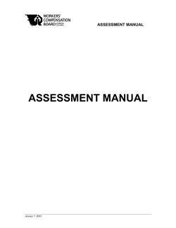 Assessment Manual