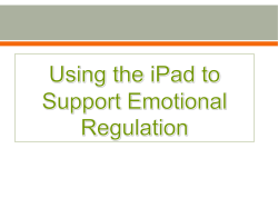 The iPad in Special Education