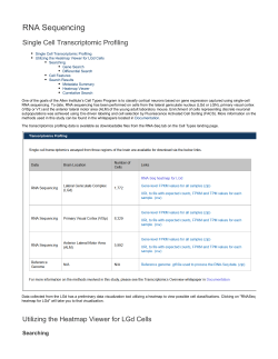 RNA Sequencing - allen brain atlas resources online help