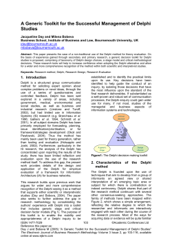 PDF - Electronic Journal of Business Research Methods