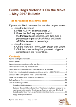 contents - Guide Dogs Victoria